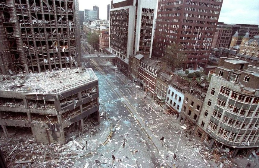 Місце теракту в Лондоні, 24 квітня 1993 року