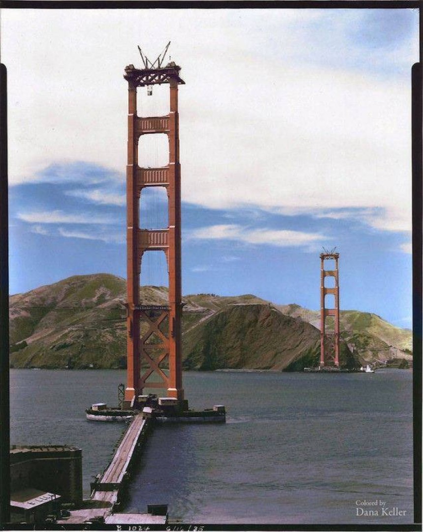 Легендарне чудо інженерії: Міст Золоті Ворота, 1935 рік