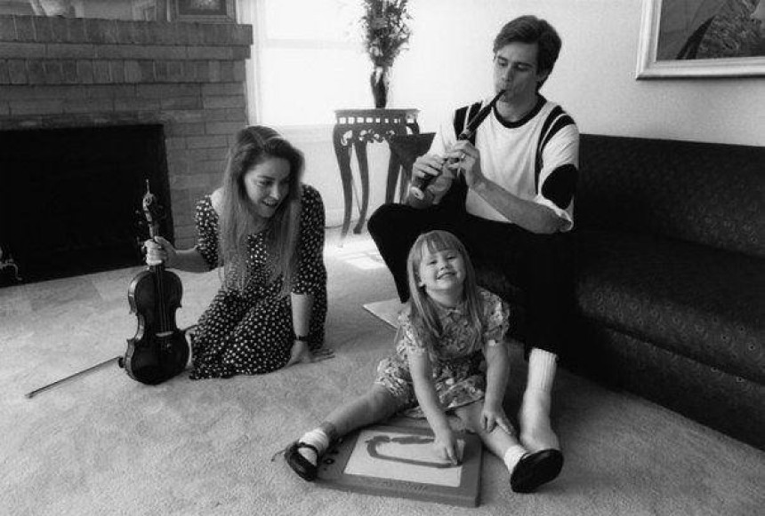Джим Керрі: життя за кадром з родиною - рідкісні фото 1991 Року