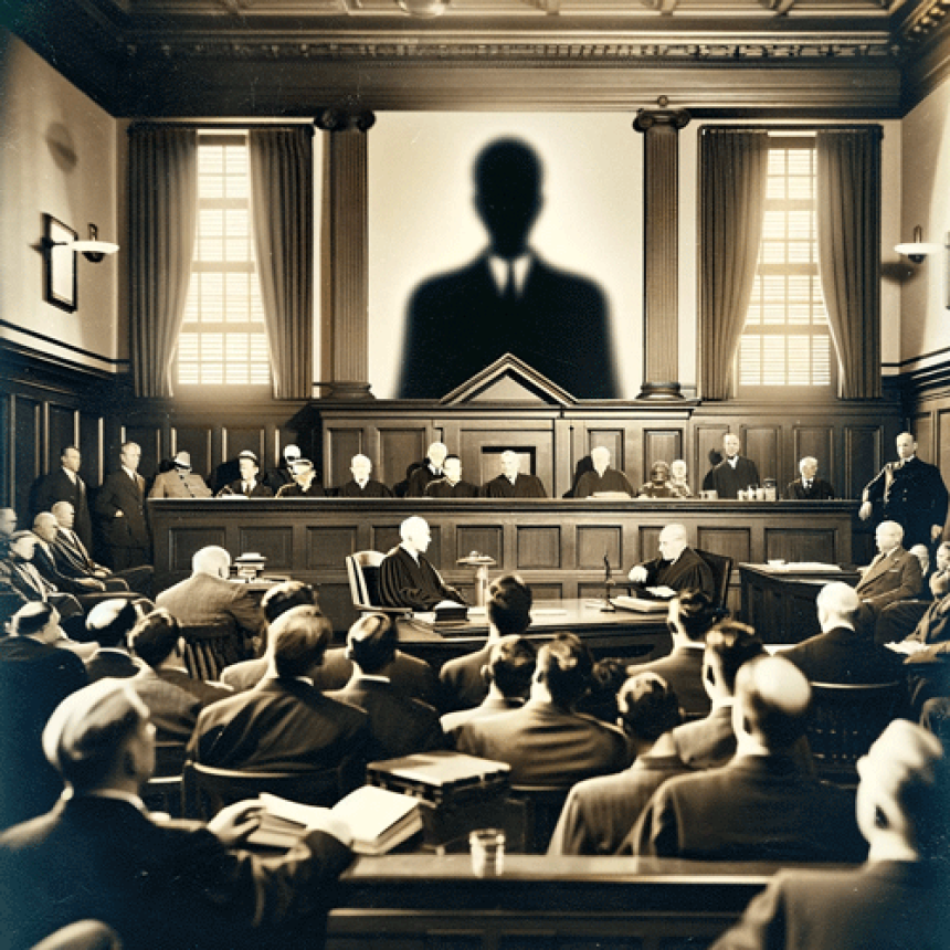 1933 США: анонімність юриста на судовому засіданні