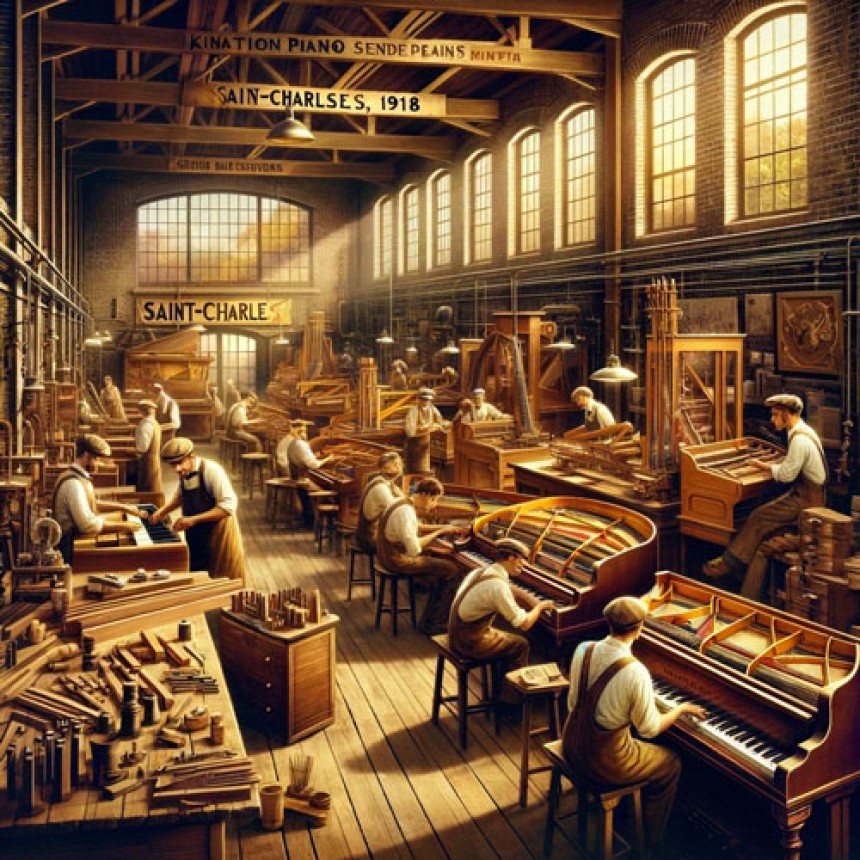 Сент-Чальзька фабрика піаніно 1918 року: історія та спадщина