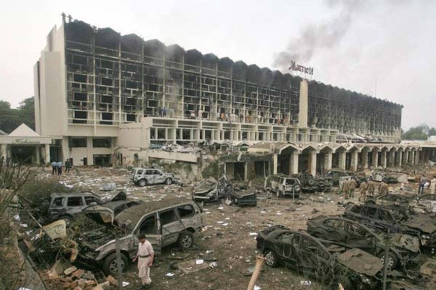 Теракт в Пакистані: вибух у готелі «Марріот», Ісламабад, 2008