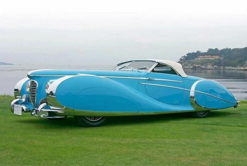 Delahaye 175s: Ексклюзивний французький родстер 1949